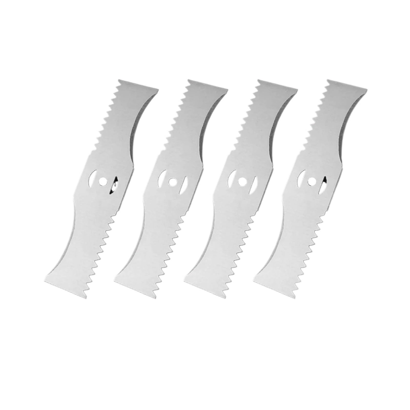 Lame Dentée en Forme d'arc De 15cm, Universelle, Adaptée Aux Petites Tondeuses À Gazon À Batterie Au Lithium, Accessoires De Machine De Découpe De Jardin(15PCS Blade)