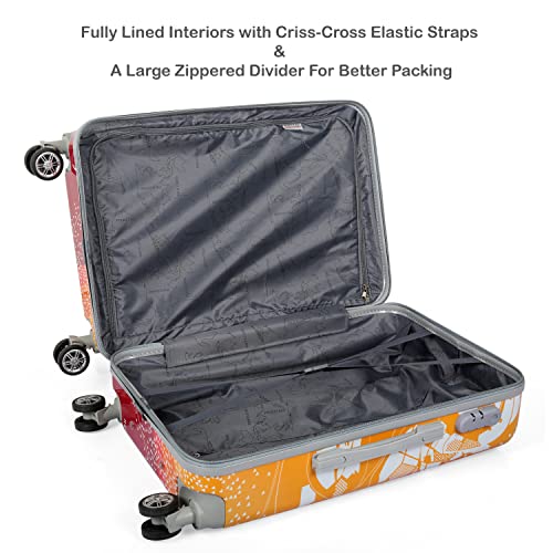 Image of Polo Class 2Pc Set Trolley Bag (20 /24 inch) - Red