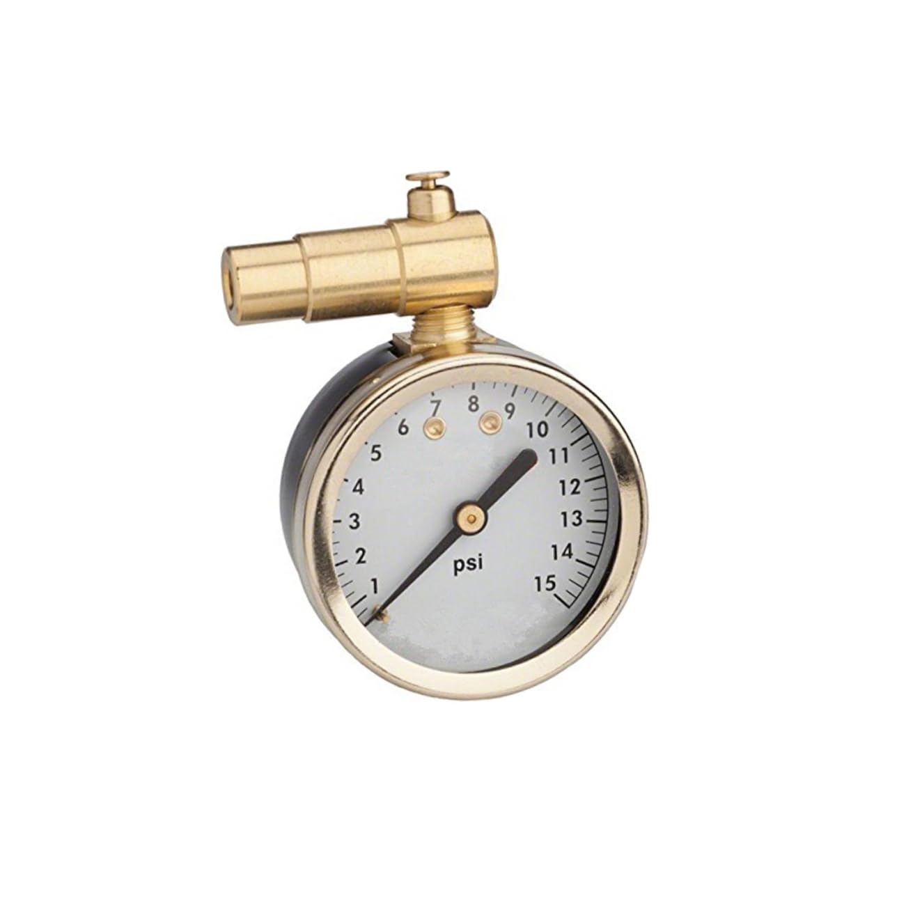 ULTECHNOVO 3pièces Manomètre Mécanique Pour Pneu Psi Jauge De Pression à Dial Pour Vélo Conception Compacte Et Robuste Mesure Précise Pour Optimiser La Performance Des Pneus