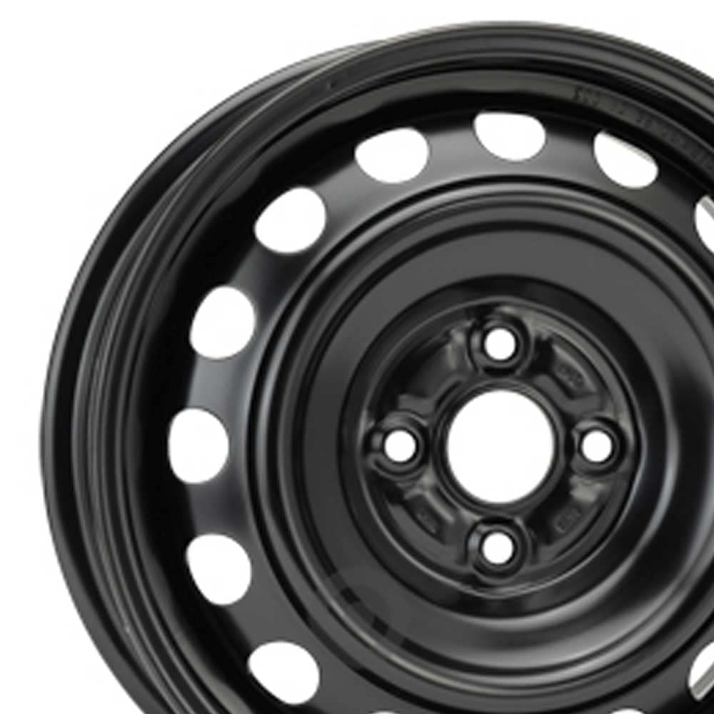 4x Alcar Stahlfelgen 4-7615 5.0Jx15 ET39 4x100 kompatibel mit Toyota Yaris