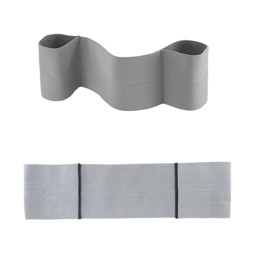 Set di 5 cinghie elastiche portatili di ricambio elastiche resistenti agli strappi traspiranti per palestra fitness allenamento gomito tutore