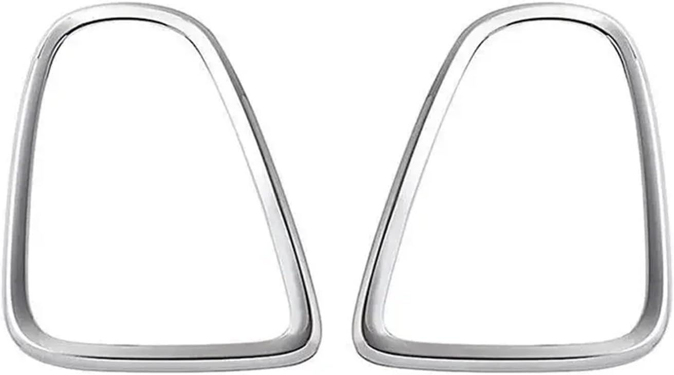 Taillight Trim Compatible For Mini Cooper S R55 R56 R57 2007-2015 Rear Car Light Eyelid Frame Kit Grille Trim Taillight Frame Cover(Chrome)