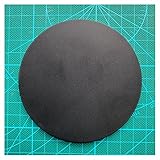 顕微鏡アクセサリー ラウンド95mmステレオ顕微鏡ステージプレートボードブラックホワイトベース ユニバーサル