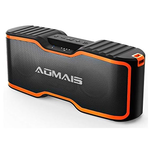AOMAIS Sport II Bluetooth Speaker, Portable Outdoor Wireless IPX7 Waterproof Speakers, 30H Playtime, 20W Stereo Sound,100ft Bluetooth for Party,Beach