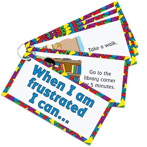 Image of Really Good Stuff When I Am Frustrated Card Set, Grades K-3 | Classroom or Home Activity to Help Kids Identify and Manage Feelings and Emotions