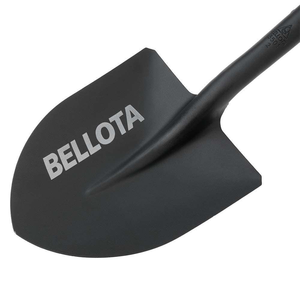 Bellota - Pala de acampada Negro Acero inoxidable Pala punta