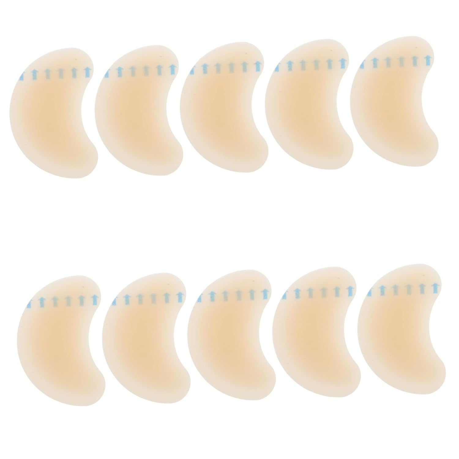 TOVINANNA 10pcs Anti-Slip Heel Inserts for High Heels Breathable Cushion Pads for Back of Protection Prevents Friction Blisters for Active Lifestyles