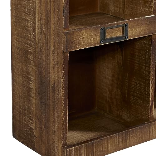 Deco 79 45887 Wall Shelf, Brown,18"L x 7"W x 42"H - Thumbnail 2