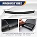 Car Rear Bumper Guard Protector, Anti-Scratch Car Door Protector, Carbon Fiber Bumper Guard with Tools, Rear Bumper Protector Guard Auto Exterior Accessories for Cars (Black, 40 * 2.76INCH)