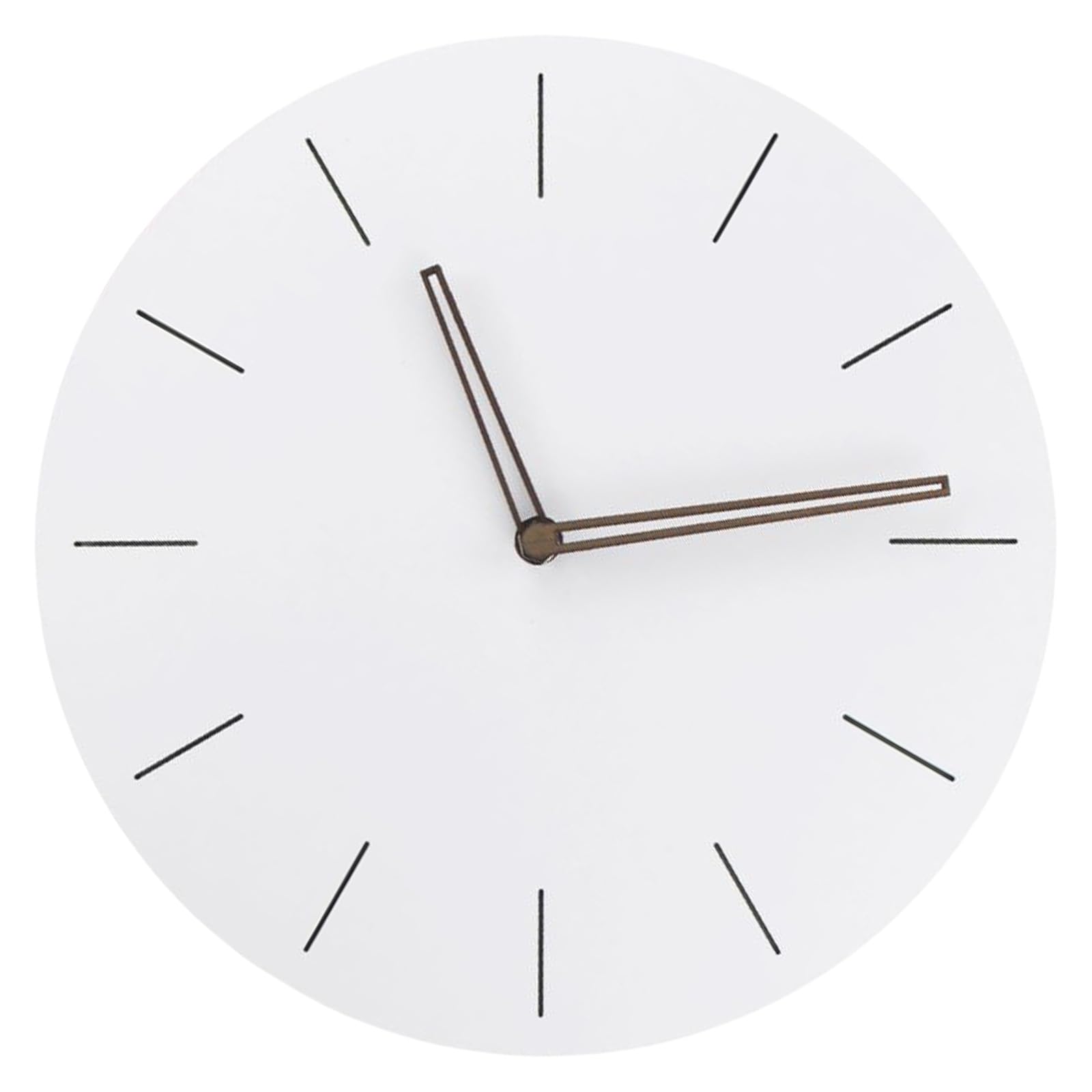 Buxuaaaa B Uxuaaaa Minimalists 12Inch Round Wall Clock Attery Operated Quiet Not Ticking With Roman Or Arabic Numerals For Home Use Attery Operated Clock