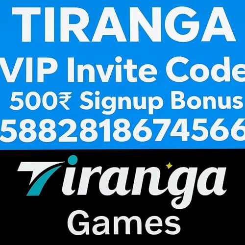 Tiranga Invite Code &ndash; 5882818674566 | Get ₹50 Bonus & Start Playing Today cover art
