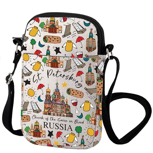 Saint Petersburg Crossbody Bag Russian Landmark Gift St Petersburg Souvenir Gift St Pete FL Birthday Gift European Travel