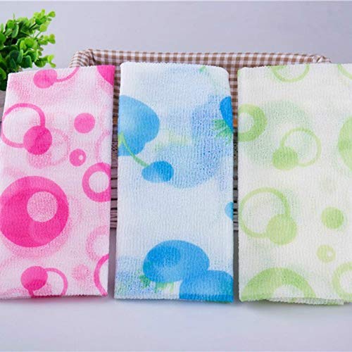 Salvietta Esfoliante Corpo A Lunga Tenuta – Scrub Per Schiena Con Presa, Asciugatura Rapida, Tessuto Anti-pallini, 100x22 Cm, Per Uomo E Donna