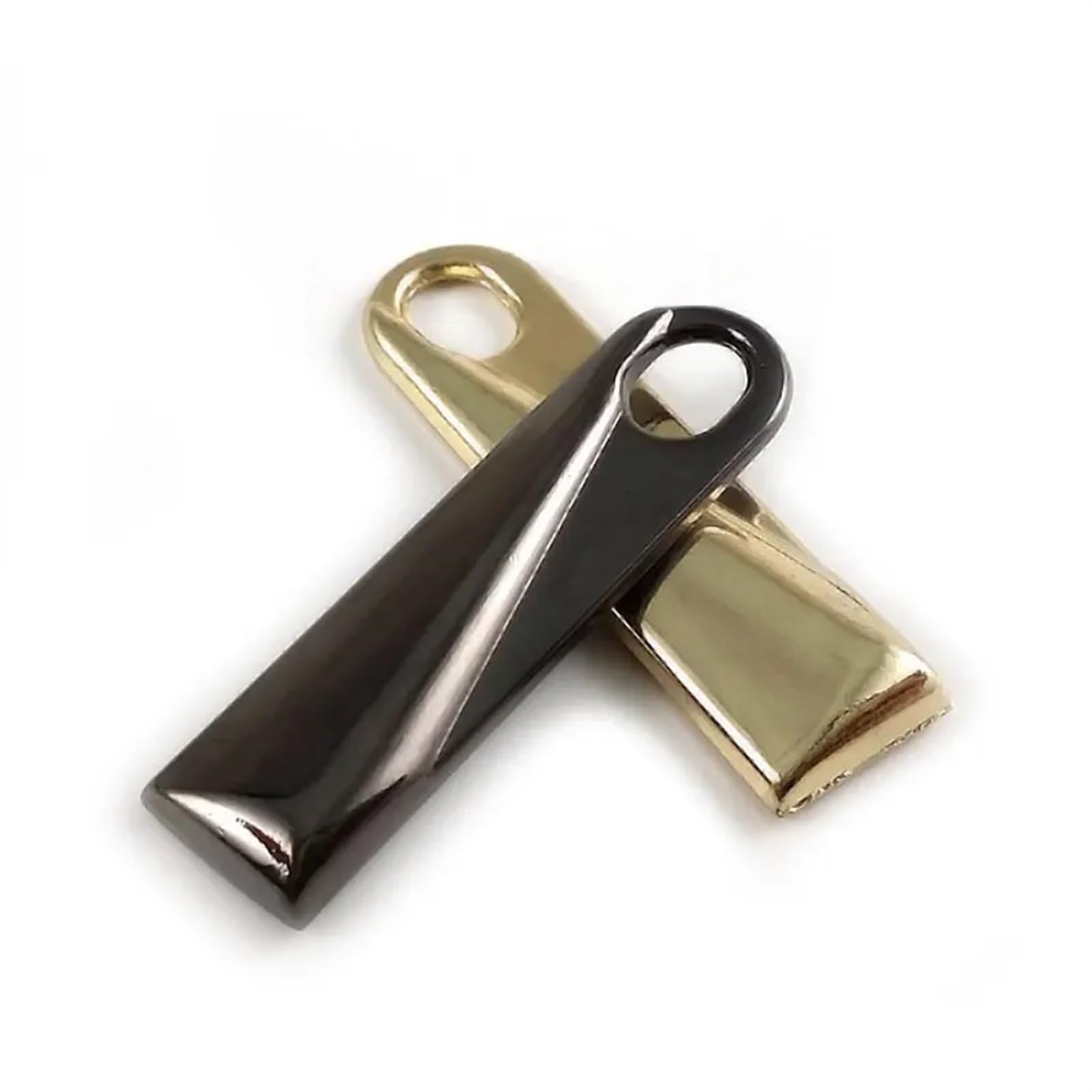 Odpinany uchwyt zamka błyskawicznego #5 Metalowa automatyczna blokada Głowica Ściągacze do suwaków zamków błyskawicznych Zestawy naprawcze Zaczep DIY Akcesoria szycia Wymiana uchwytu(Silver 5)