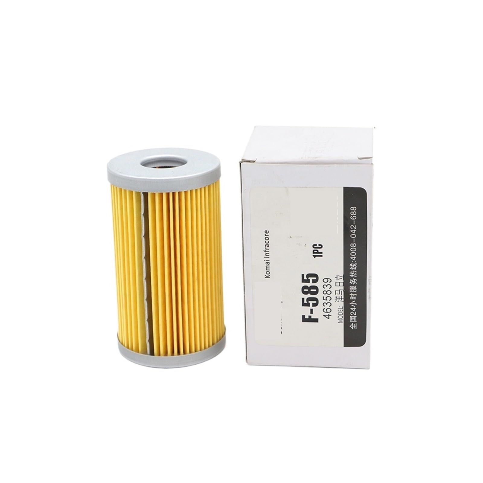 Jjkkozvqf One Color Filter Element 129100-55650 4635839 15521-43160 Ym129100-55650 Ym129053-55620