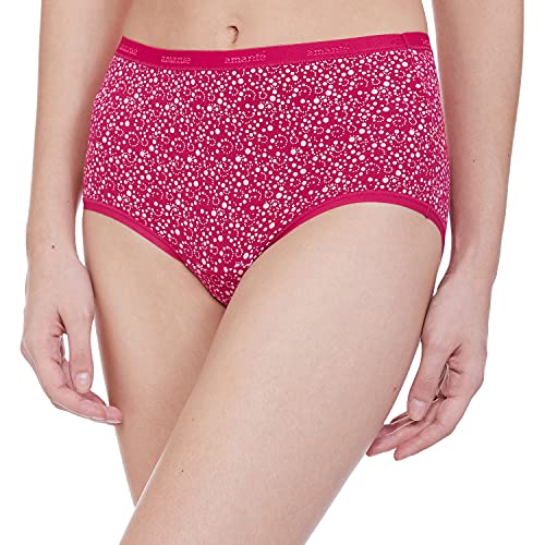 Image of Amante Printed Cotton Full Brief Panty Pack(Pack of 3)