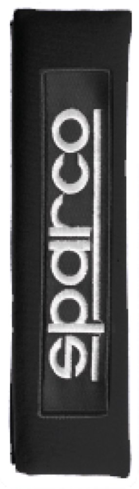 Seat Belt Pads Set, Black, Spc1205Bk