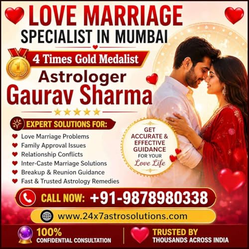 Trusted Love Marriage Specialist in Mumbai | Love Problem Astrology Expert