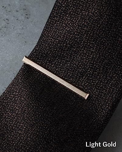 Image of [TAVARAT] Tie Clip Tie Clips for Men Black Silver Light Gold Tie Bar Tie Pin Tps-163