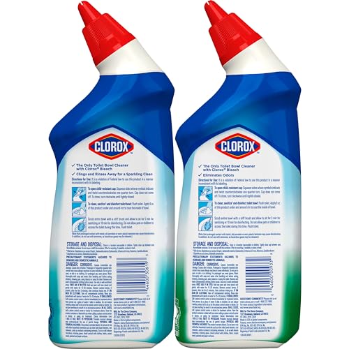 Clorox Toilet Bowl Cleaner with Bleach Variety Pack - 24 Ounces - Pack of 4 (Package May Vary) - image 8