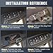 X AUTOHAUX 31415677 31365572 Car Master Power Window Switch Front Driver Side for Volvo S60 2011-2018 for Volvo XC60 2010-2017