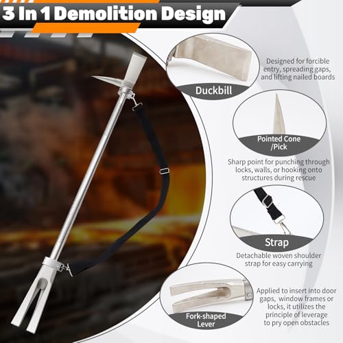 CraftyDream 36 Inch Halligan Tool
