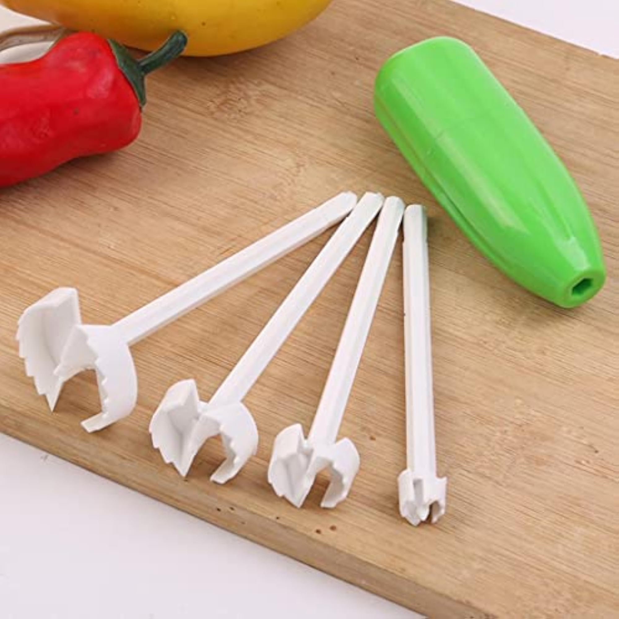 Fruit Vegetable Corer Spiral Drill for Kitchen Use