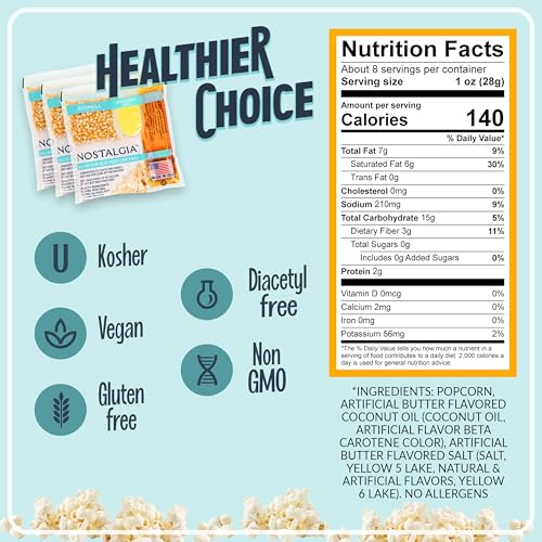 Nostalgia QMC-1141 Premium 4-Ounce Popcorn All-In-One Bag thumb #4