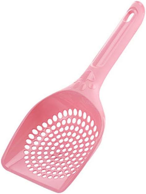 WFZ17 Pet Supplies Plastic Cat Litter Scoop Pet Care Sand Waste Scooper Shovel Hollow Cleaning Tool Random Color Small Hole#
