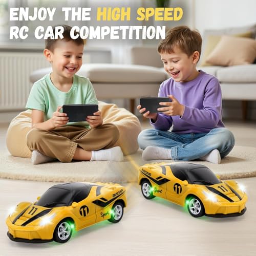 Image of Bestie toys Kids Mini RC Car 1:64 Scale RC Truck with Trailer 2.4Ghz Remote Control Rechargeable RC Cars Toy Gifts for Boys Girls (Mix Color As Per Stock)