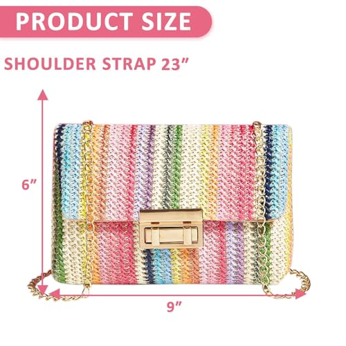 Bolso de Playa Bohemio de Paja para Mujer miniatura 6