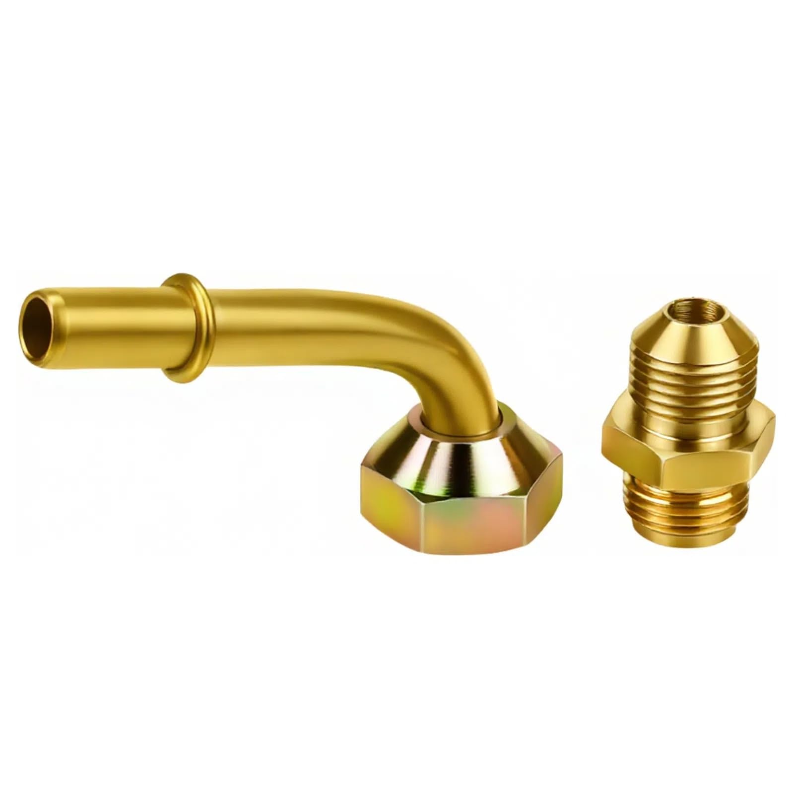 Transmission Fluid Cooler Line Connector, Oil Cooler Tube Connector Compatible with Jeep Cherokee 1995-2000 2.5L, for Jeep Cherokee 1991-2001 4.0L,