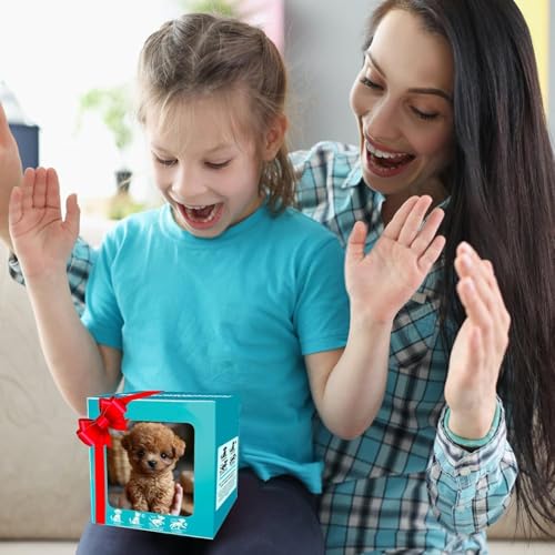 Ai Puppy Robot Roboterhund Mein realistischer Roboterwelpe Interaktives Roboterwelpenspielzeug Haustiergeschenk für Little Live Pets Kinder Erwachsene Realistischer Hund Interaktive Plüschroboterhunde