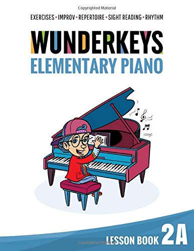 Andrea DowWunderKeys Elementary Piano Lesson Book 2A