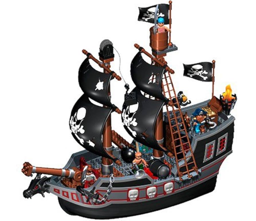 Lego Duplo 7880 - pirate ship great pirate ship ruler of the