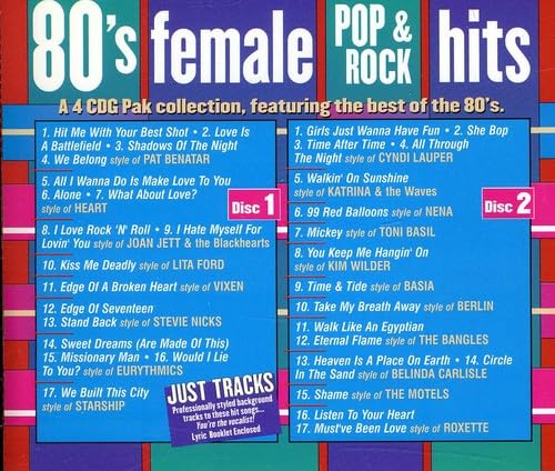 Female Pop & Rock Hits - Karaoke: Female Pop & Rock Hits / Various ...