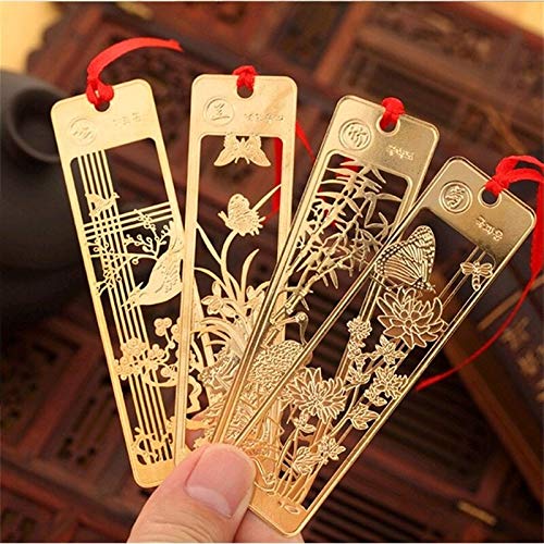 LFWATAXY 6 STKS Chinese Stijl Unieke Vintage Boekenlegger