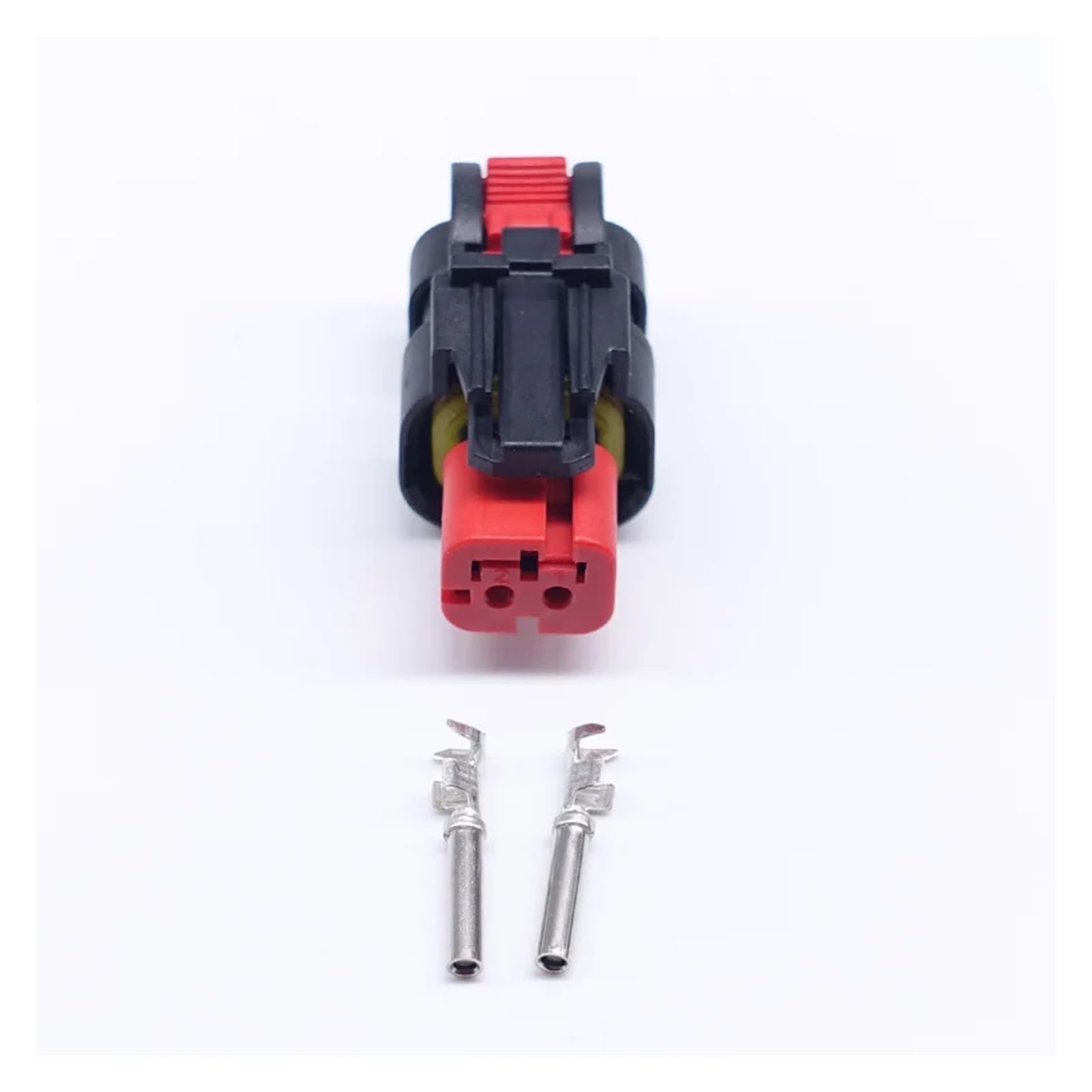 Dovlen Women's 2P 3Pin Automotive Wiring Harness Connector With Terminals Compatible For 776523-1 776427-1(2P)