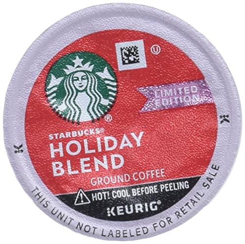 Image of Starbucks Holiday Blend Medium Roast Coffee 72 / 0.40 Oz Net Wt 29.2 Oz,, ()