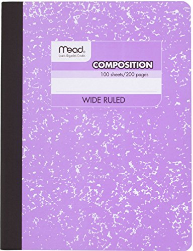 image for Mead Composition Book, 12 Pack of Wide Ruled Composition Notebooks, Wi