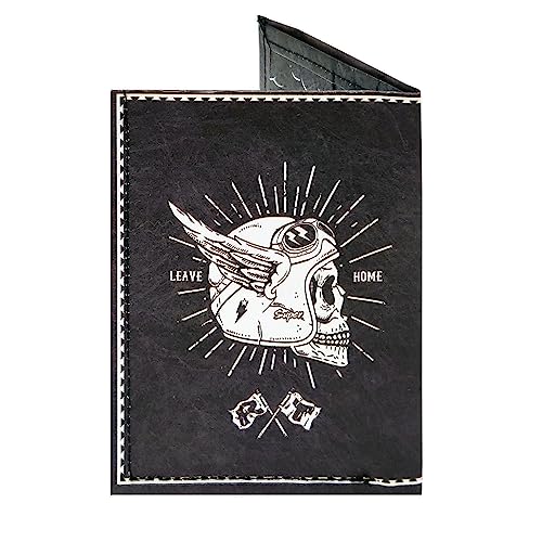 Royal Trip Enfield Biker Front Pocket Minimalist Paper Wallet for Men - Bike Motorcycle Men's Slim Wallet - Mens Credit Card Holder, Gifts for Him Husband Boyfriend - RFID Blocking4