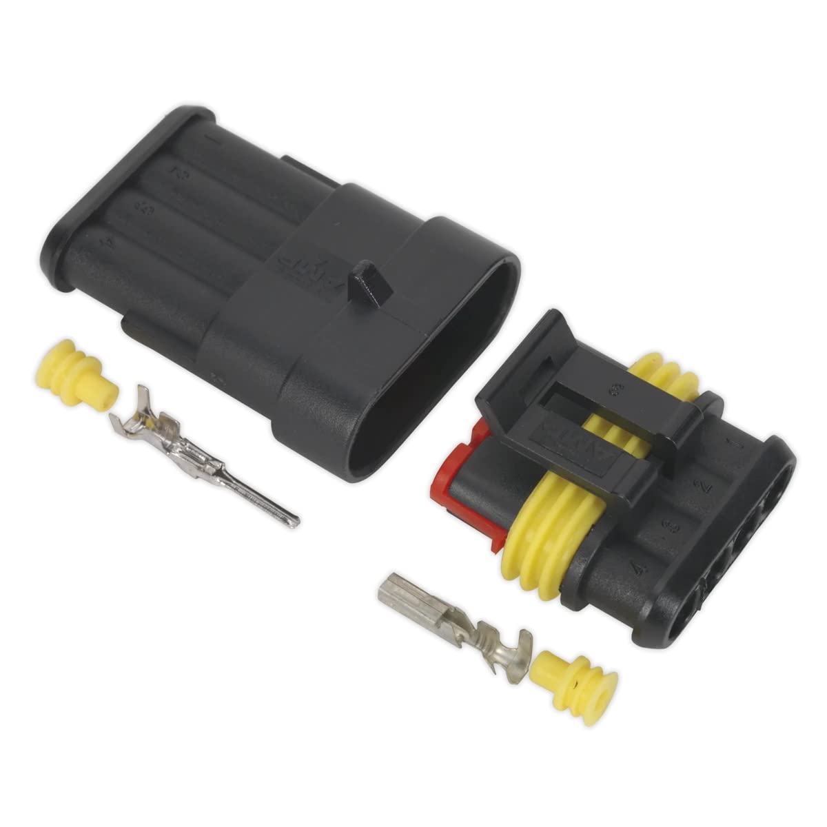 Sealey Men's Ssc4mf Superseal & Fe Connector 4-Way