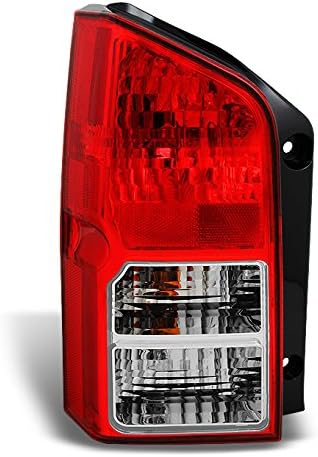 AKKON - Se adapta a Pathfinder SUV luz trasera roja transparente para lámpara de freno, luces de freno de pasajero lado derecho de repuesto