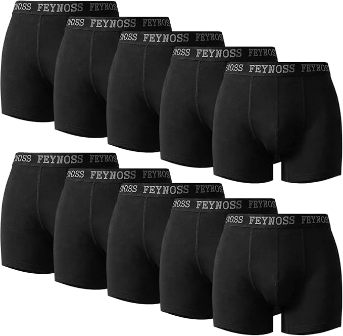 Majtki męskie, bokserki męskie, 10 sztuk, oddychające majtki na lato do uprawiania sportu, (rozmiar M-4XL)