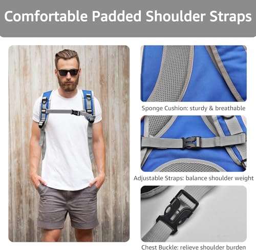Image of The Pets Company Transparent Capsule Breathable Airline-Approved, Ventilate Carrier Backpack for Travel, Hiking and Outdoor for Cats & Kittens - Sky Blue