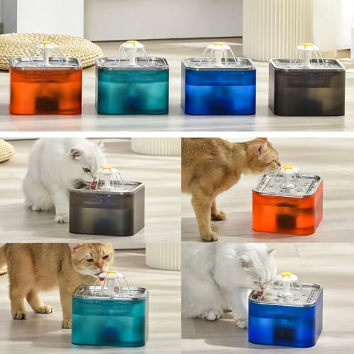 Fuente de Agua para Gatos y Perros 3L Acero Inoxidable miniatura 4