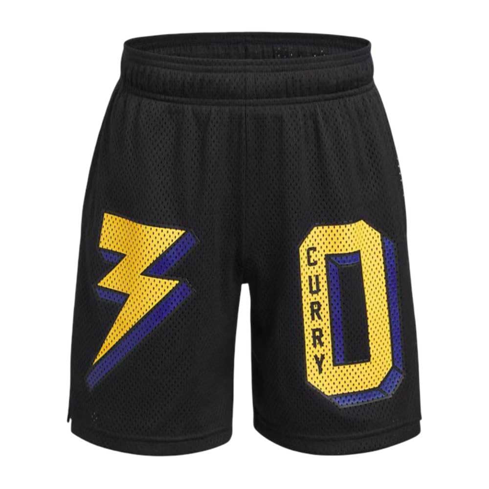 Short Curry Under Armour Junior 7 ans pour basket