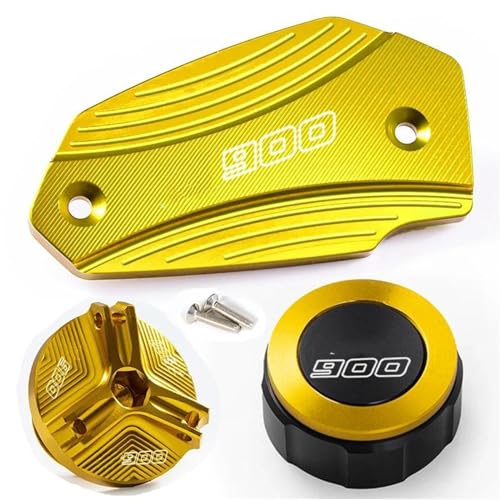 Tapa de líquido de freno Kawasaki Z900 accesorios protección depósito moto oro