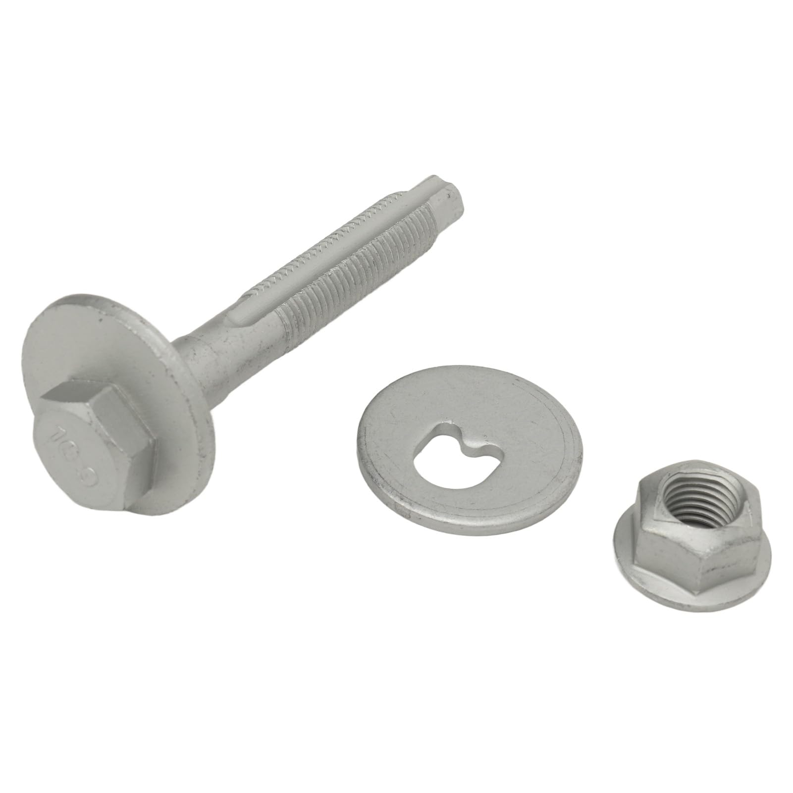 Set di Dadi con rondella eccentrica da 3 Pezzi WHT0002 Bullone eccentrico Allineamento Braccio Sospensione Regolazione eccentrica Bullone camma Vite campanatura Kit Dado