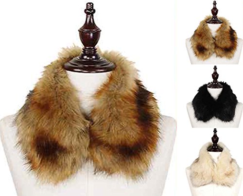 stylesilove Elegant Womens Faux Fur Collar Scarf2